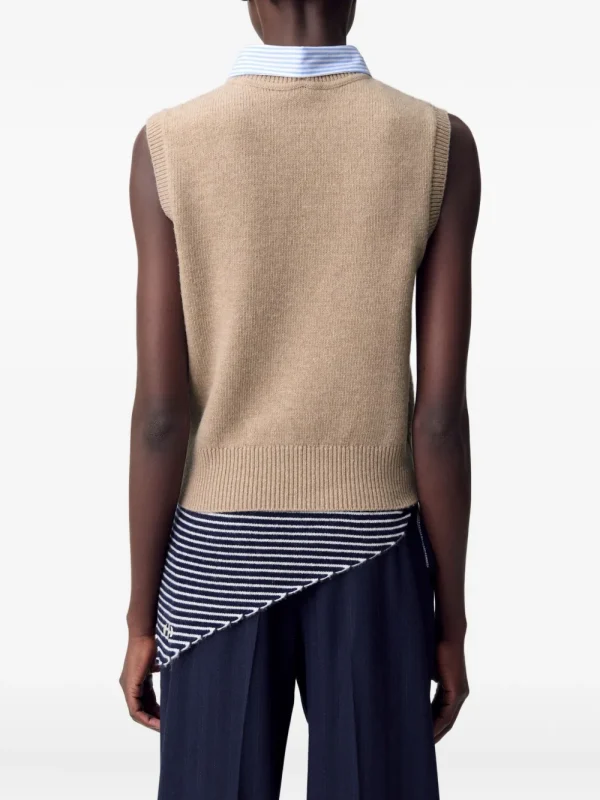 Sleeveless Wool Top - Image 4