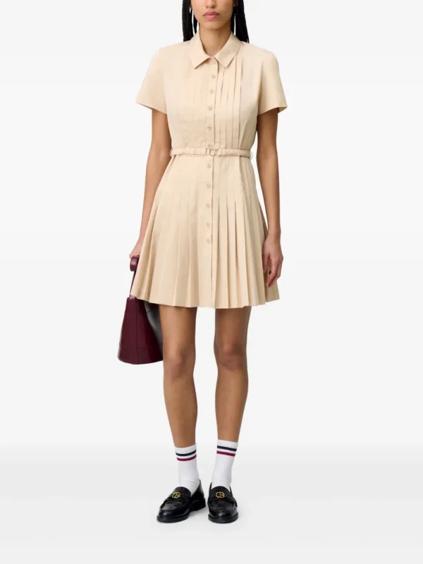Pleated Mini Dress - Image 2