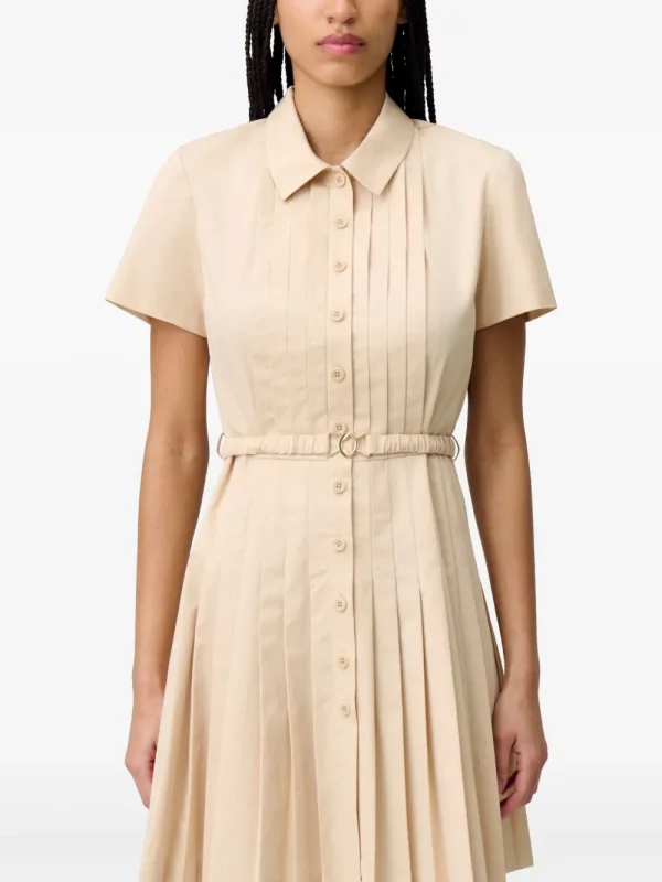 Pleated Mini Dress - Image 5